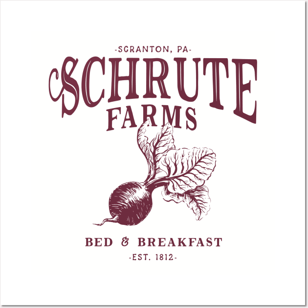 Schrute Farms Wall Art by BrayInk